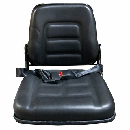 AFTERMARKET Black Talon Universal Bucket Seat fits Skid Steers Forklifts SEQ90-0407